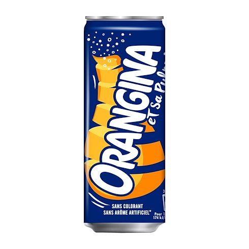 Orangina, Orange Soda with Pulp - Frenchy Candy