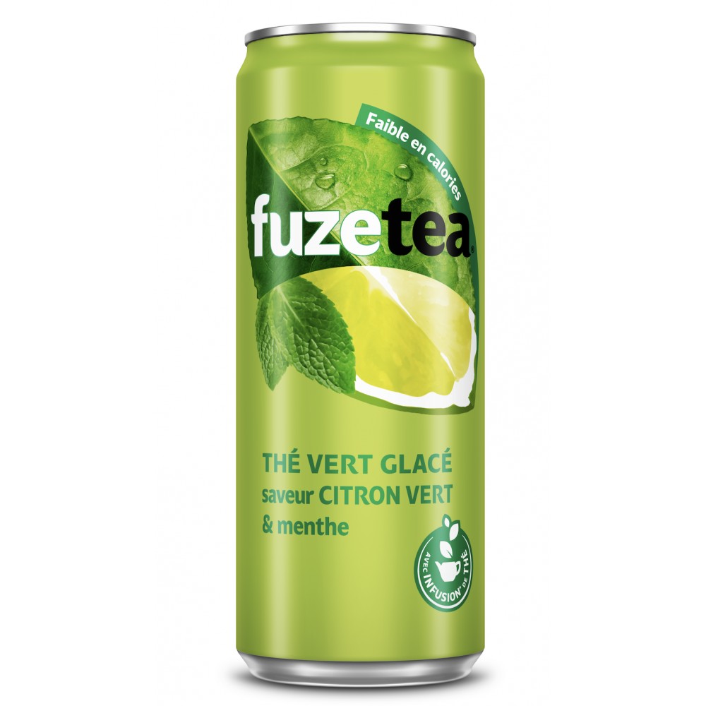 Fuze Tea, Mint and Lime Flavor Iced Tea Drink - Frenchy Candy