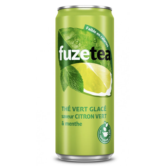 Fuze Tea, Mint and Lime Flavor Iced Tea Drink - Frenchy Candy