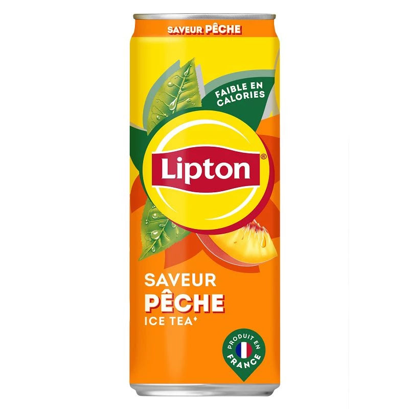 Lipton, Peach Flavor Iced Tea Drink - Frenchy Candy