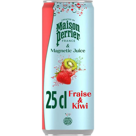 Maison Perrier & Magnetic Juice, Sparkling Strawberry Kiwi Drink - Frenchy Candy