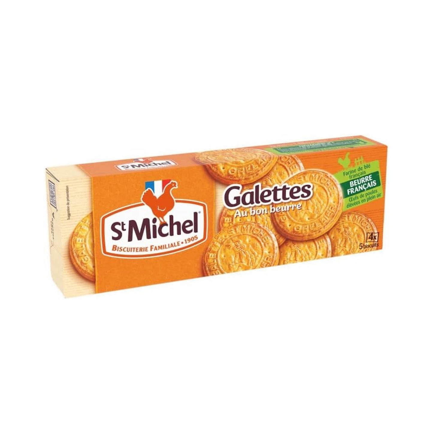 St Michel, Butter Galettes Cookies Palm Oil-Free - Frenchy Candy