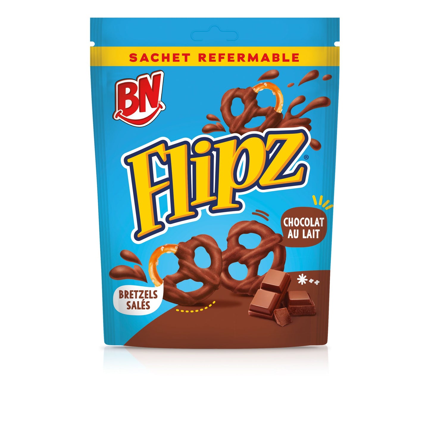 BN, Salted Pretzels with Milk Chocolate