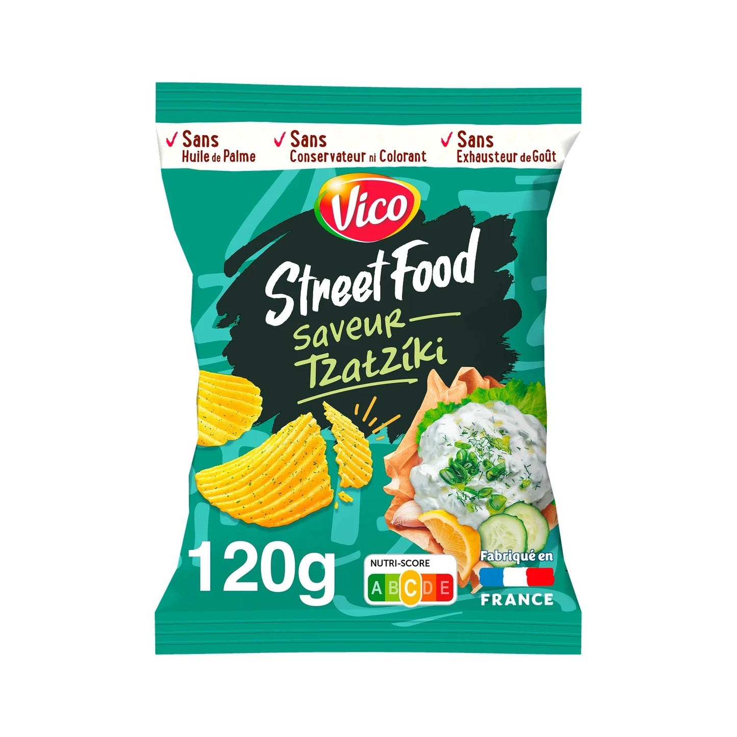 Vico, Tzatziki Street Food Chips