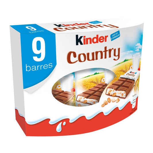 Kinder, Barre de céréales au chocolat, Kinder Country